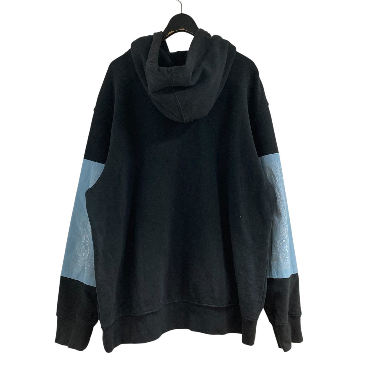 バンダナバイカラーパーカーNT022081 Bandana Hooded SweatShirt