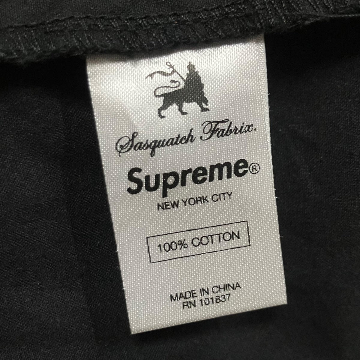 SASQUATCHfabrix．×Supreme ハンテンシャツ 古着・中古-6枚目のアイテム画像