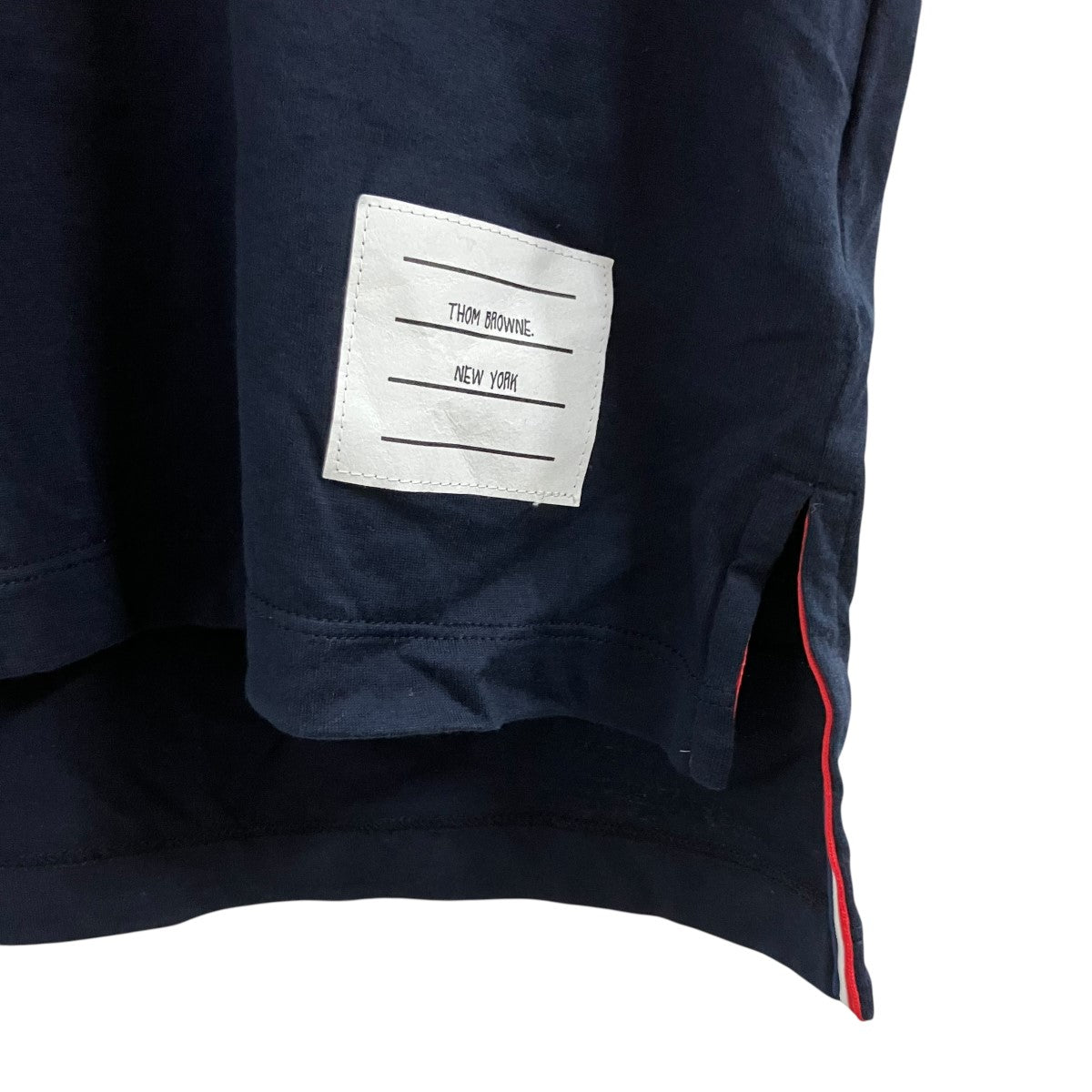 Thom Browne ジャージー リラックス サイドスリット Tシャツ 古着・中古-3枚目のアイテム画像