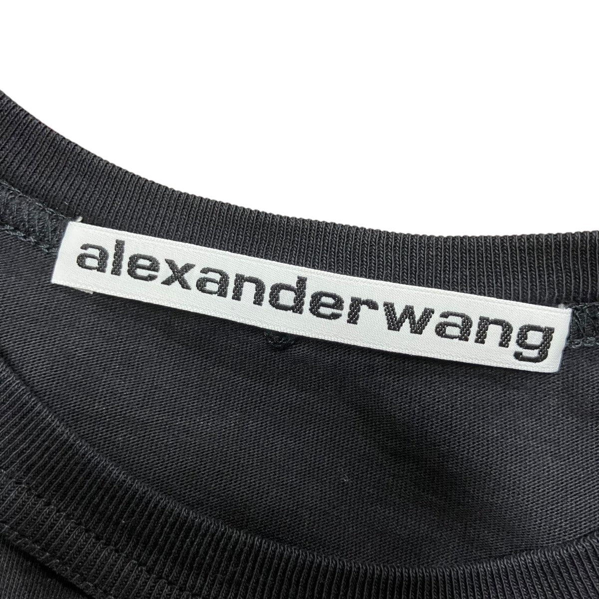 ALEXANDER WANG ウォッシュドロゴTシャツ 古着・中古-5枚目のアイテム画像