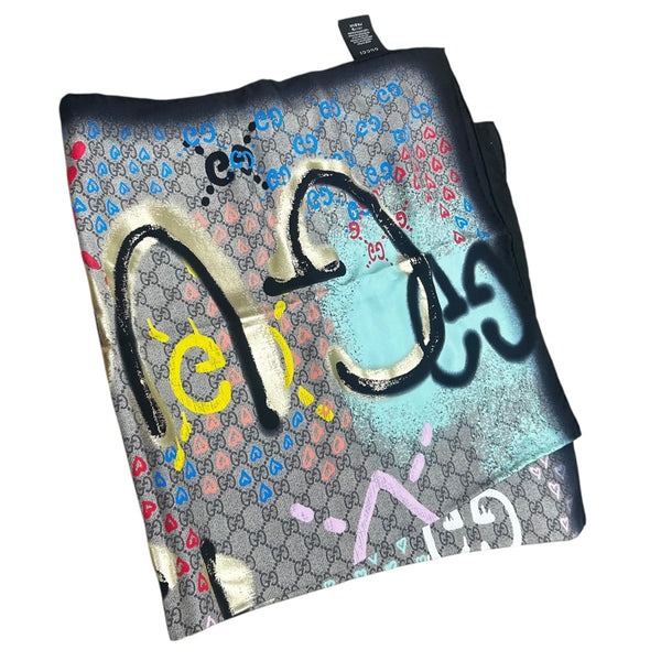 GUCCI マフラー　ゴースト 楽天市場】gucci ゴースト（マフラー・スカーフ｜バッグ・小物