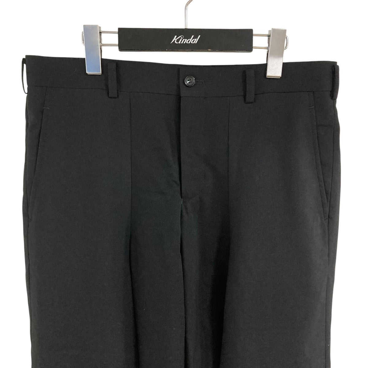 comme des garcons homme plus ツータック スラックス SUP-303) COMME des GARCONS HOMME PLUS 2TUCK TROUSERS - BLACK