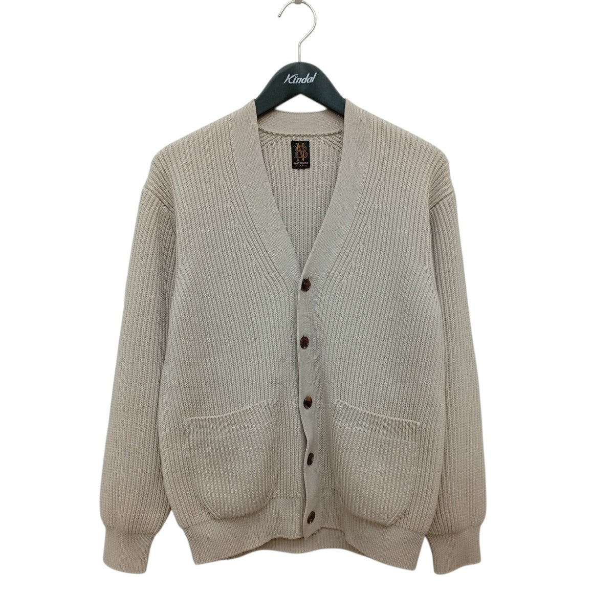 SIGNATURE RIB V-NECK CARDIGANニットカーディガンBN-21FM-029