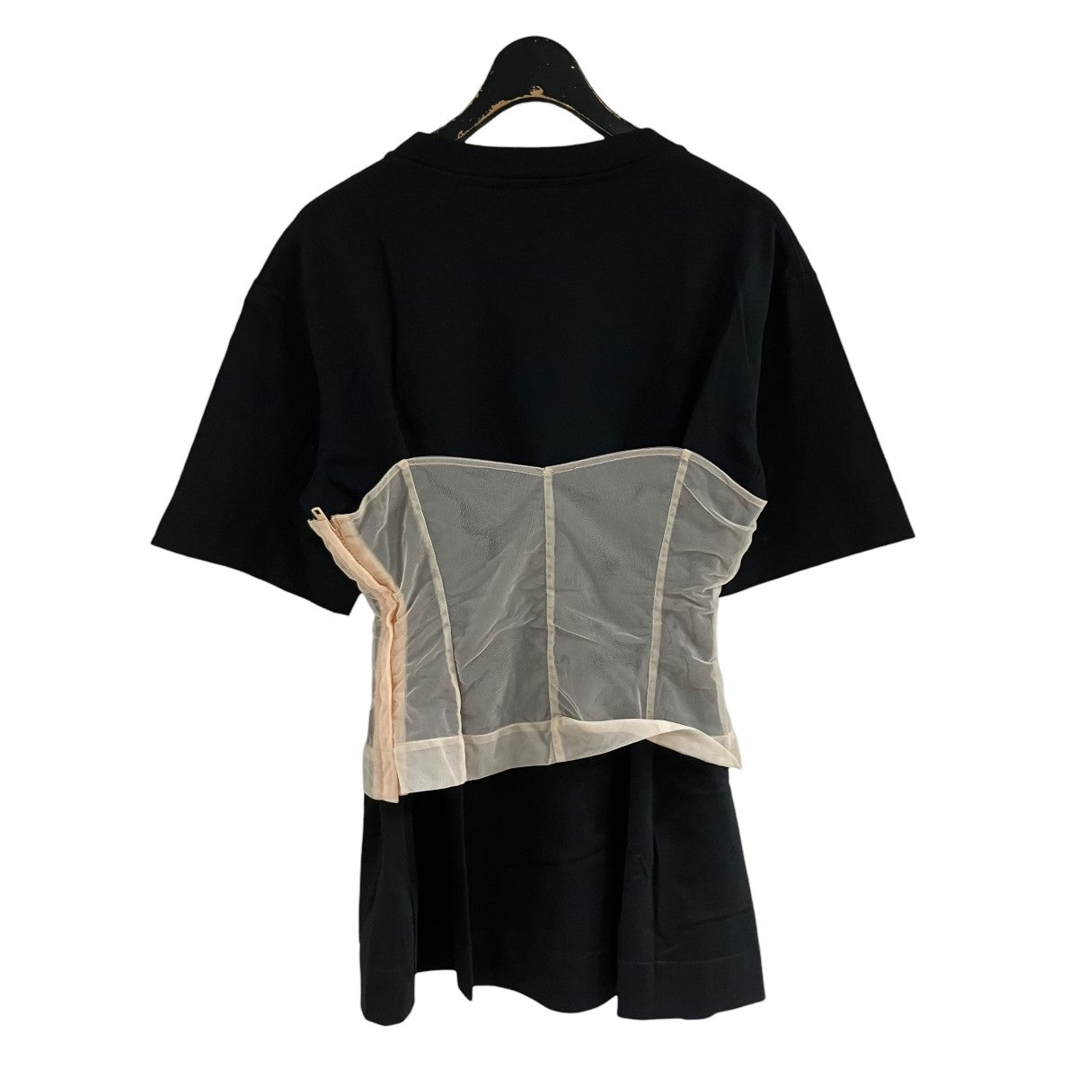 Simone Rocha チュールコルセットドッキングTシャツ 古着・中古-3枚目のアイテム画像