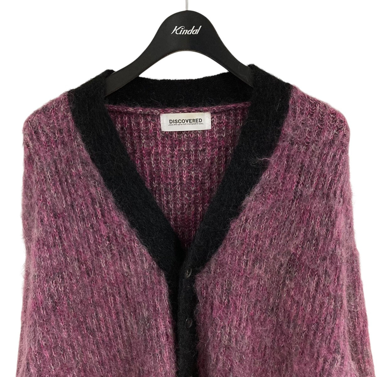 DISCOVERED(ディスカバード) モヘアカーディガン DC-AW22-KN-08 ピンク