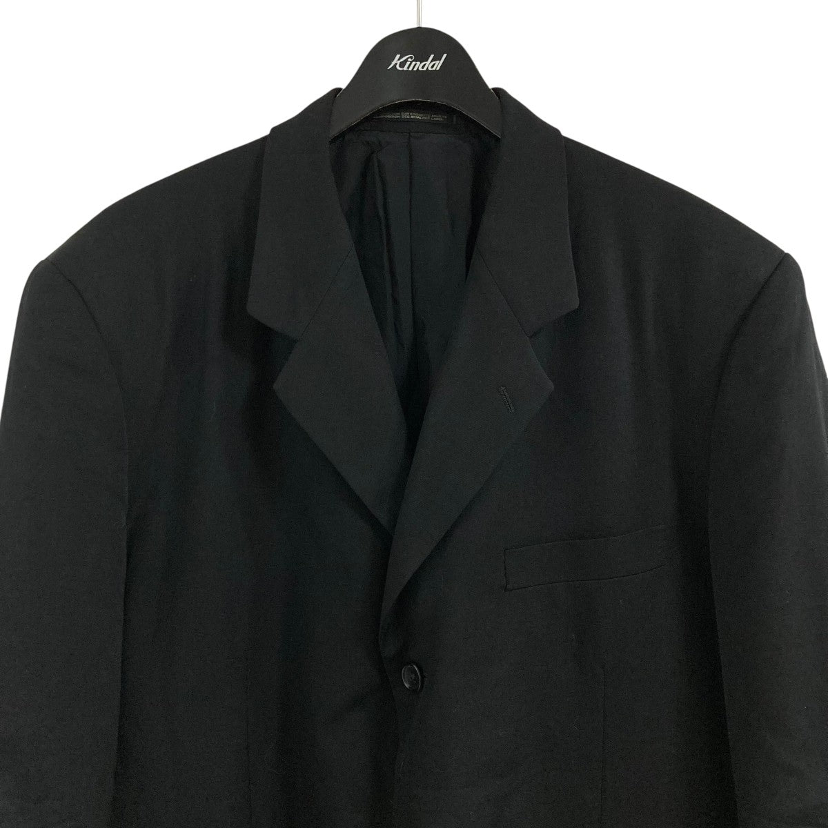 ヨウジヤマモト 80s テーラードジャケット YohjiYamamoto POUR HOMME ]2023AW /5-BELTSジャケット☆送料込