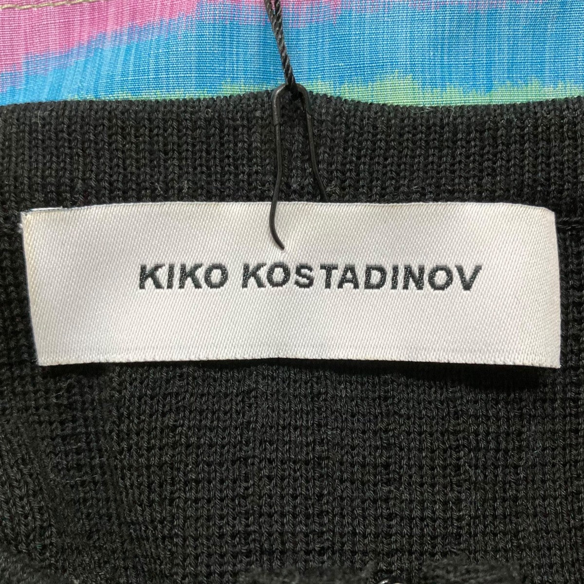 Kiko Kostadinov(キココスタディノフ) マルチカラー長袖ニットシャツ