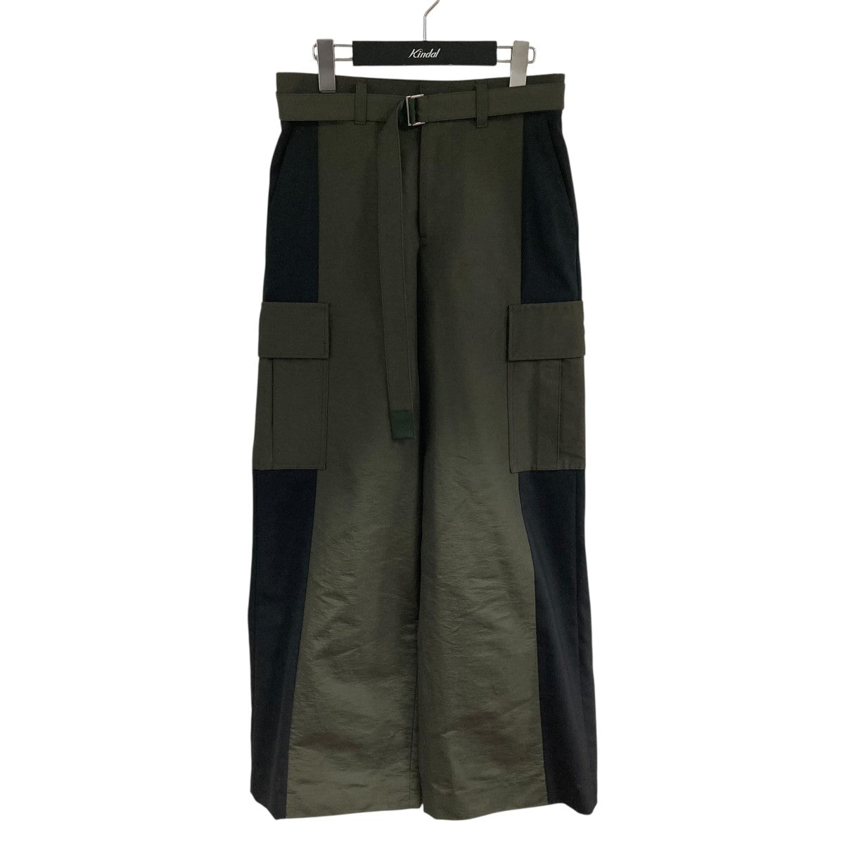sacai パンツ sacai(サカイ) Suiting Pantsベルテッドパンツ23-02953M 23