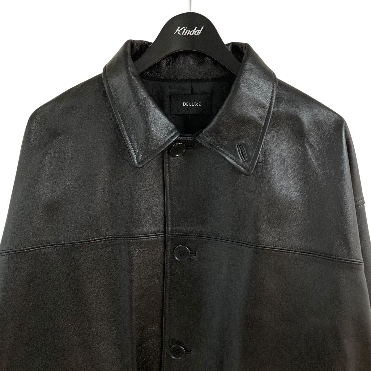 Deluxe(デラックス) レザージャケット 22AD5306 ブラック サイズ L