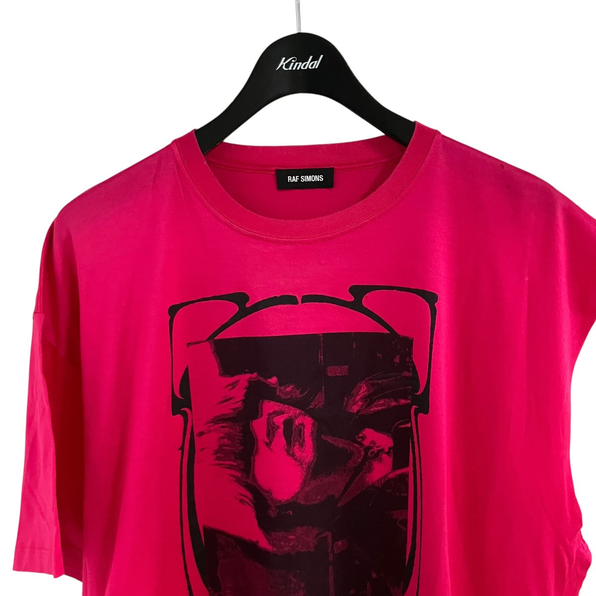 RAF SIMONS サイドオープンTシャツ 古着・中古-2枚目のアイテム画像