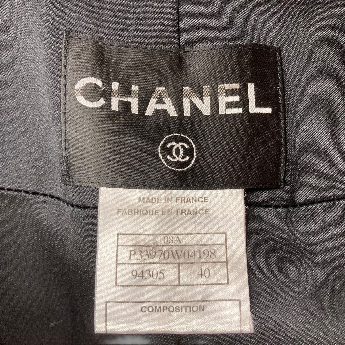 CHANEL ウールコート 古着・中古-5枚目のアイテム画像