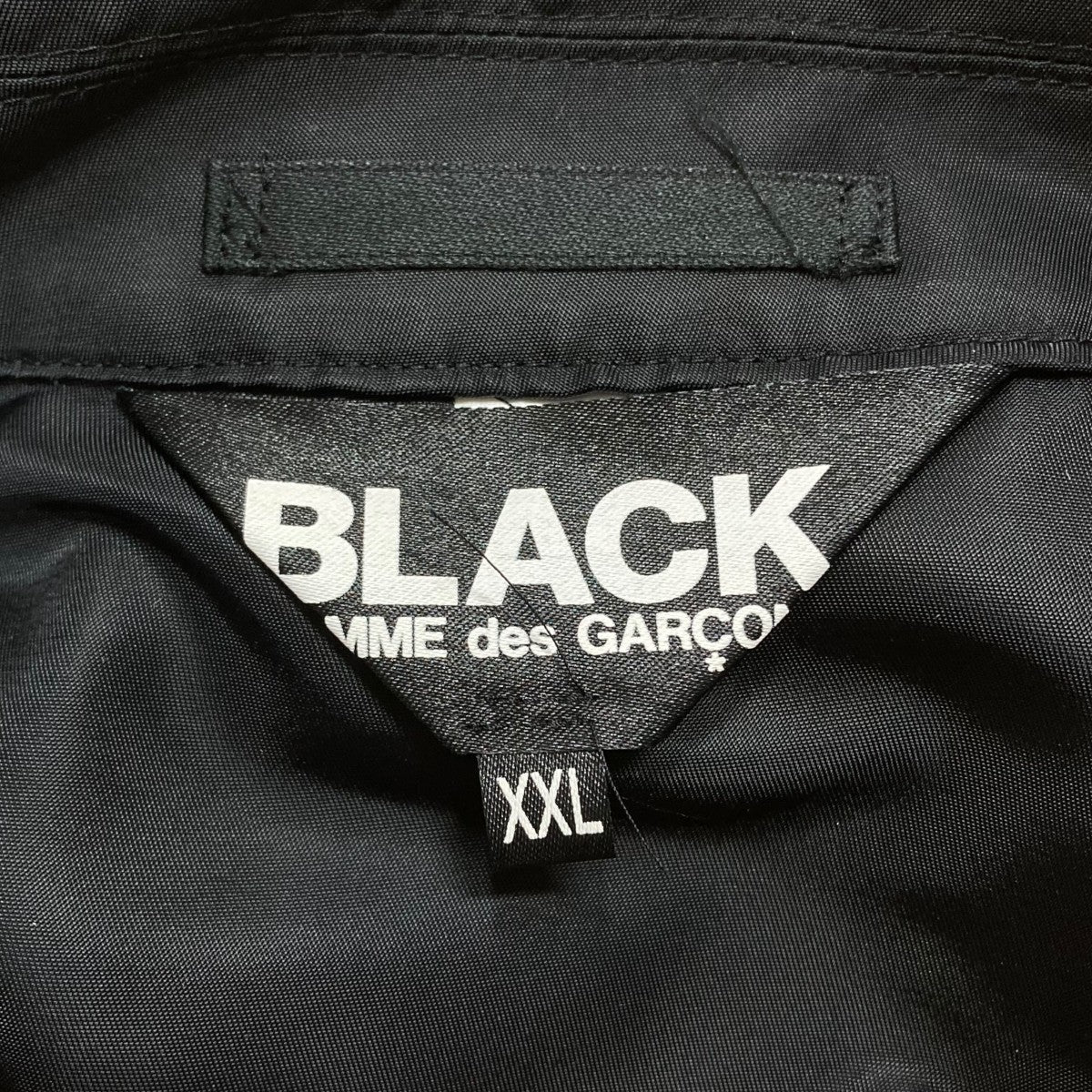 BLACK COMME des GARCONS(ブラックコムデギャルソン) ナイロンコート
