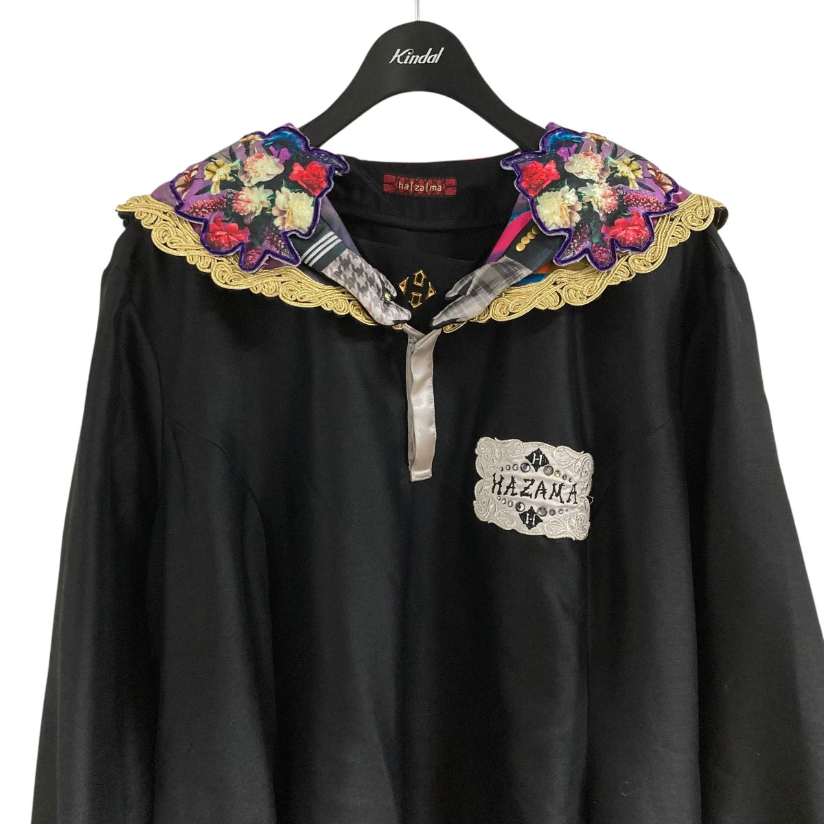 夏休み値下げ中 hazama 駆け巡るワンピース ブラックSサイズ ハザマ