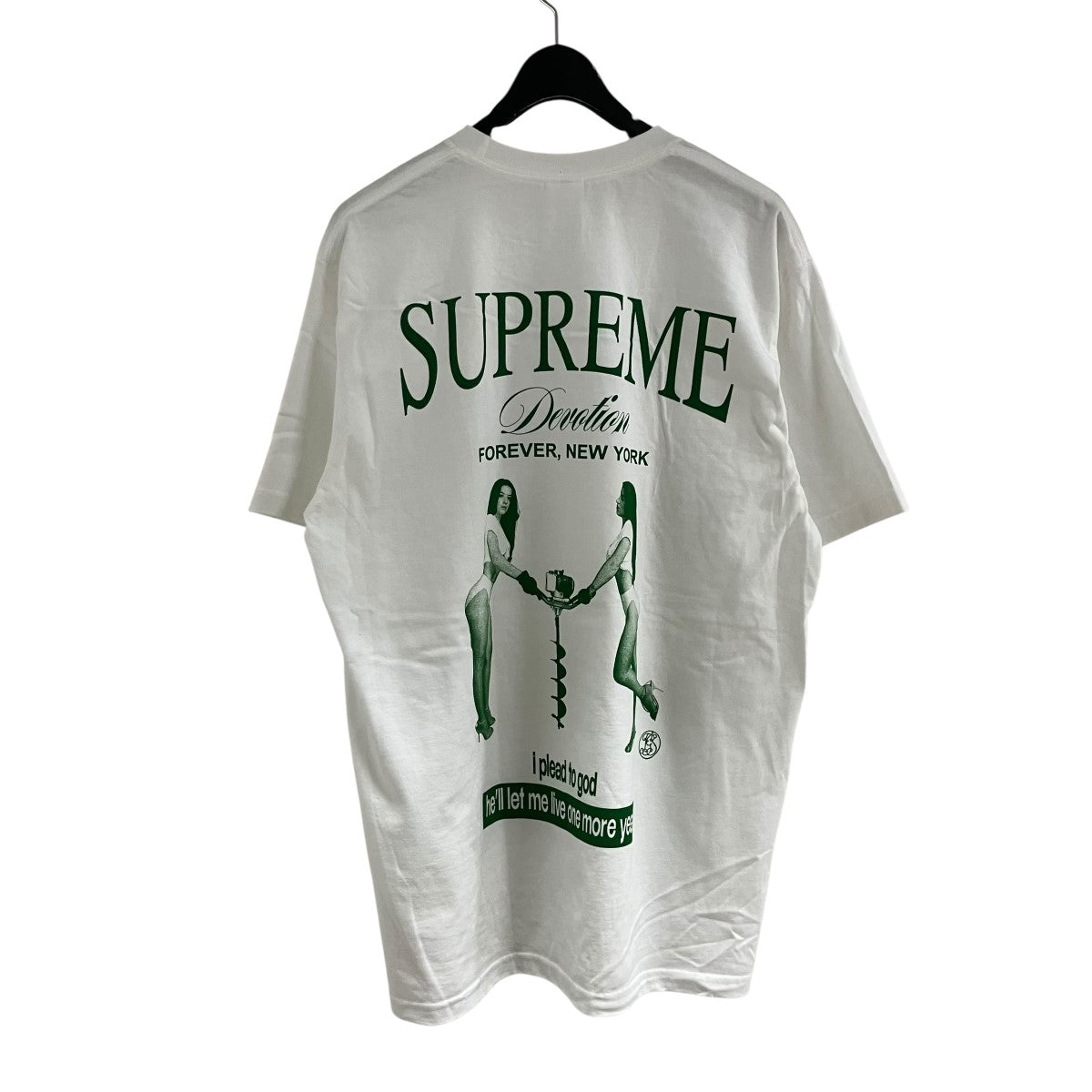 Supreme バックプリント半袖Tシャツ 古着・中古-3枚目のアイテム画像