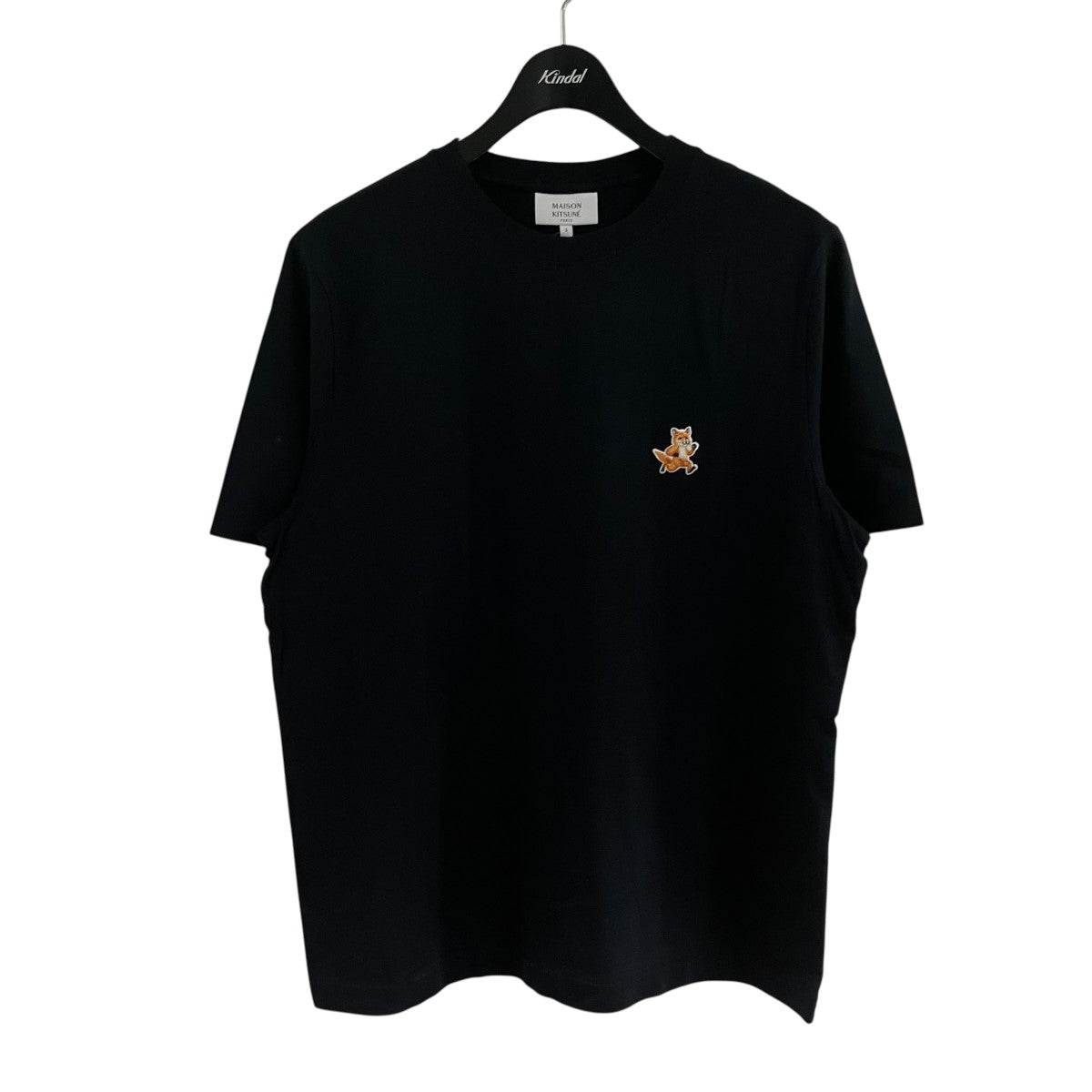 MAISON KITSUNE キツネ刺繍Tシャツ 古着・中古-1枚目のアイテム画像