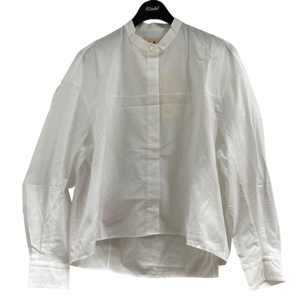 MARNI(マルニ) 25SS コットンポプリンシャツ CAMA0610UD ｢Cotton