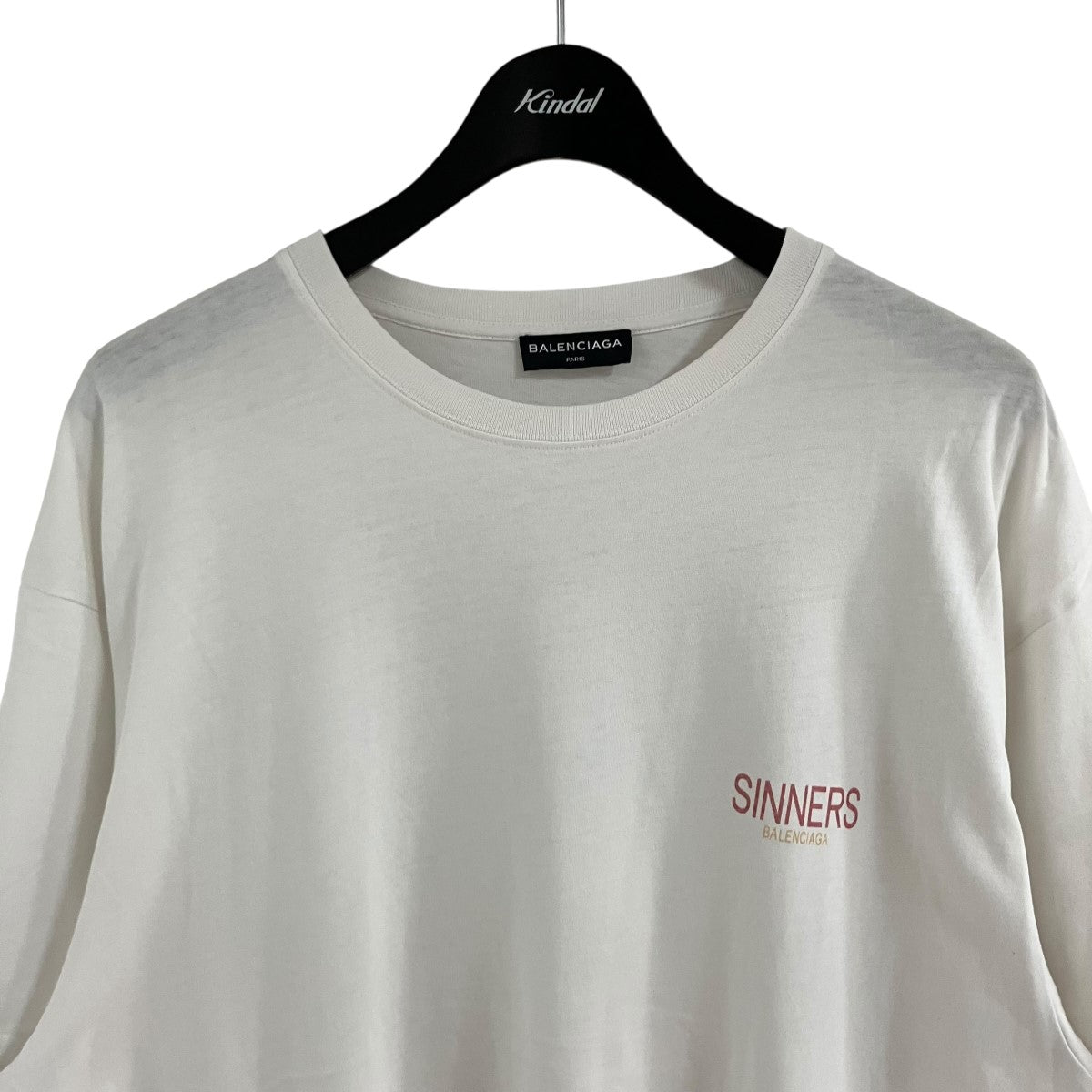 新品未着用Balenciaga 半袖Tシャツ ホワイト Sサイズ BALENCIAGA(バレンシアガ) 半袖Tシャツ 489862 ホワイト サイズ S