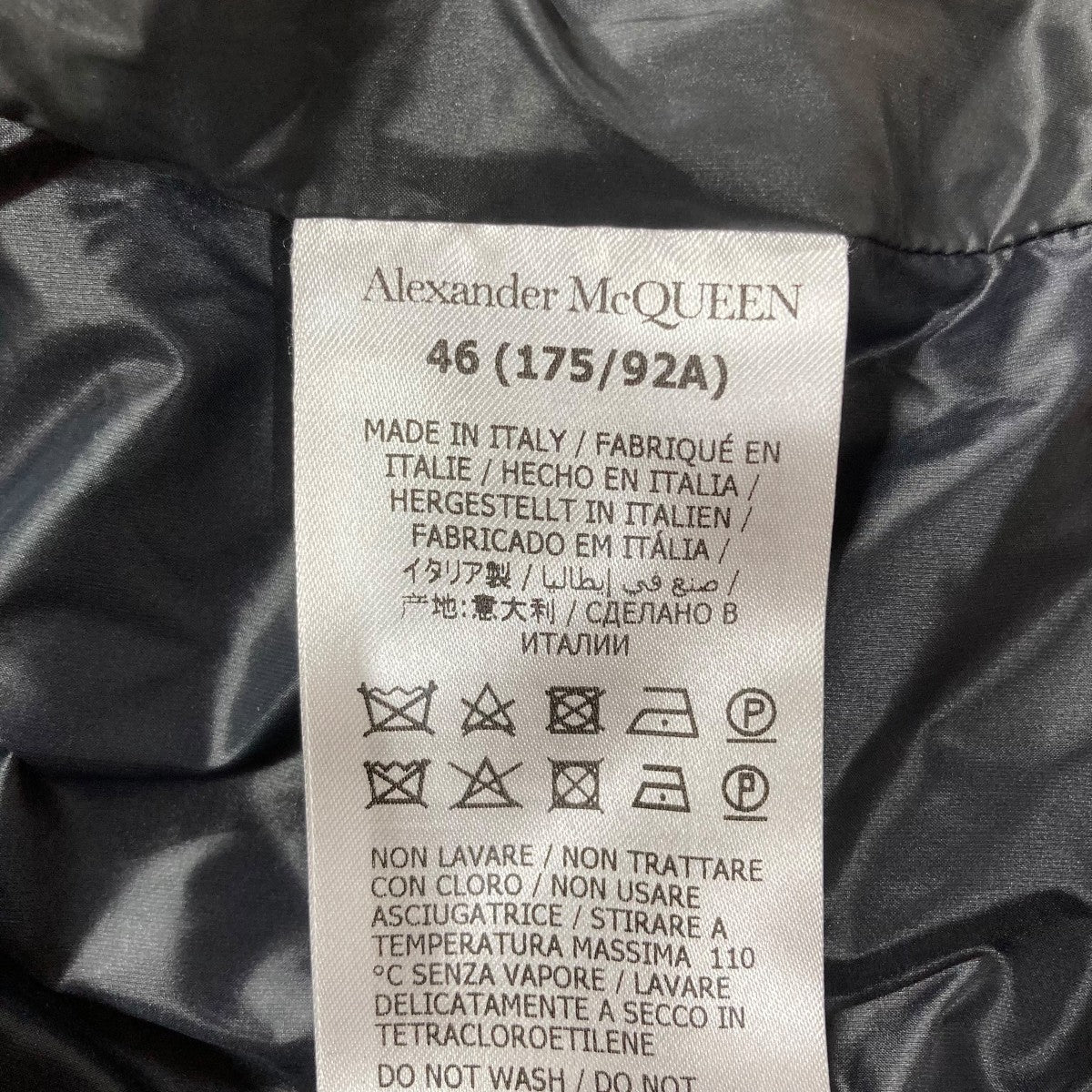 ALEXANDER McQUEEN(アレキサンダーマックイーン) ダウンジャケット