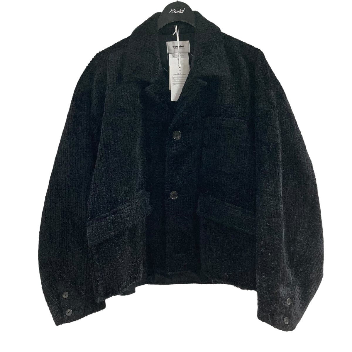 doublet(ダブレット) CUT OFF OVERSIZED CORDUROY JACKET