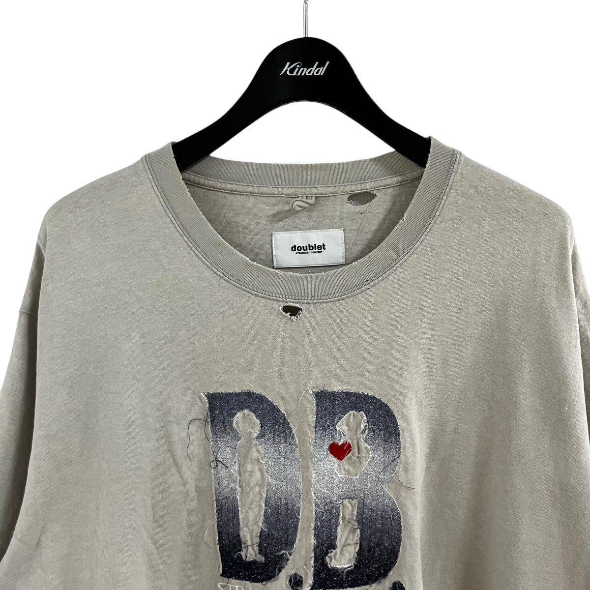 doublet エンブロイダリーTシャツ 古着・中古-2枚目のアイテム画像