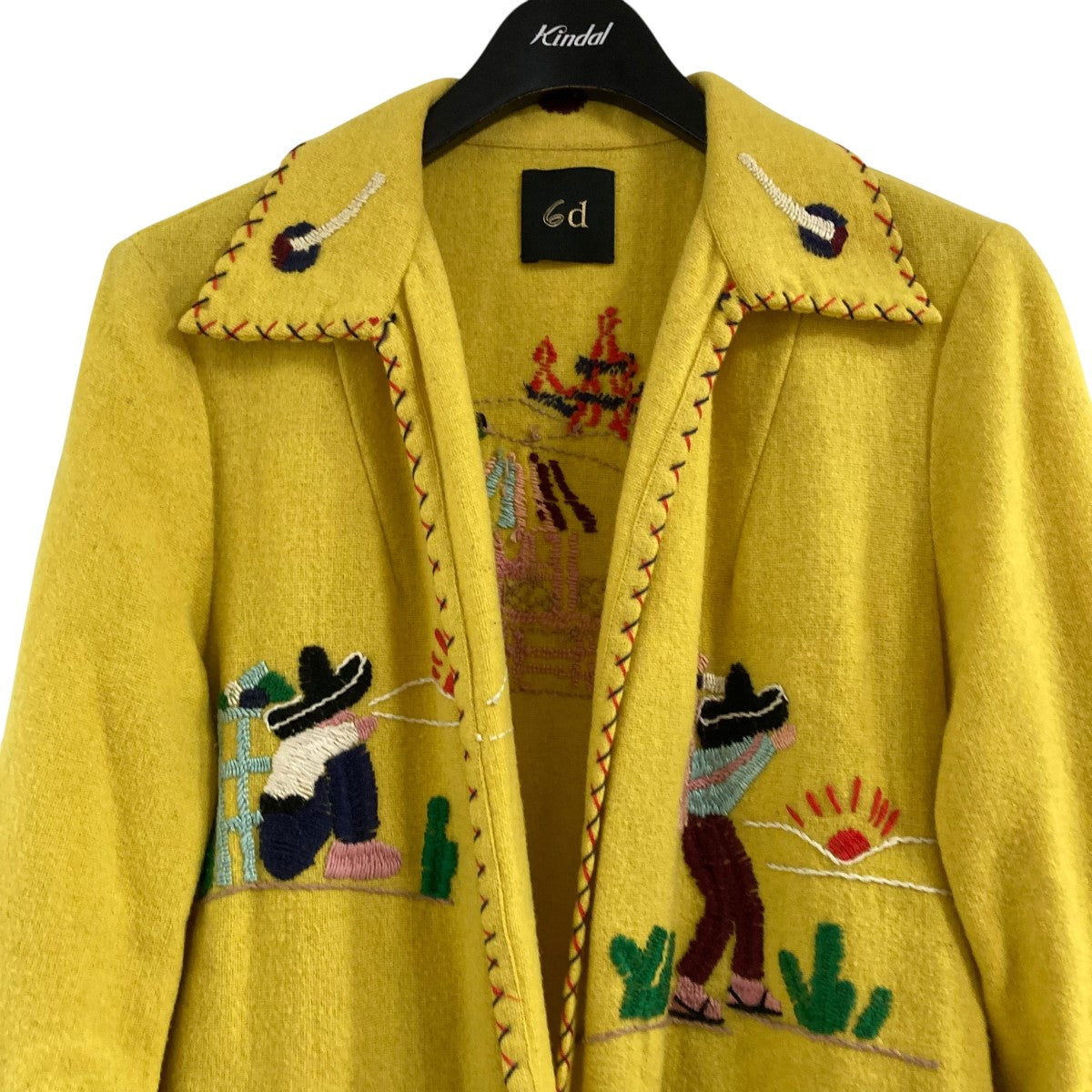 【超貴重】6(ROKU) メキシカン ジャケット ビンテージ ジャンティーク 超貴重】6(ROKU) メキシカン ジャケット ビンテージ ジャンティーク