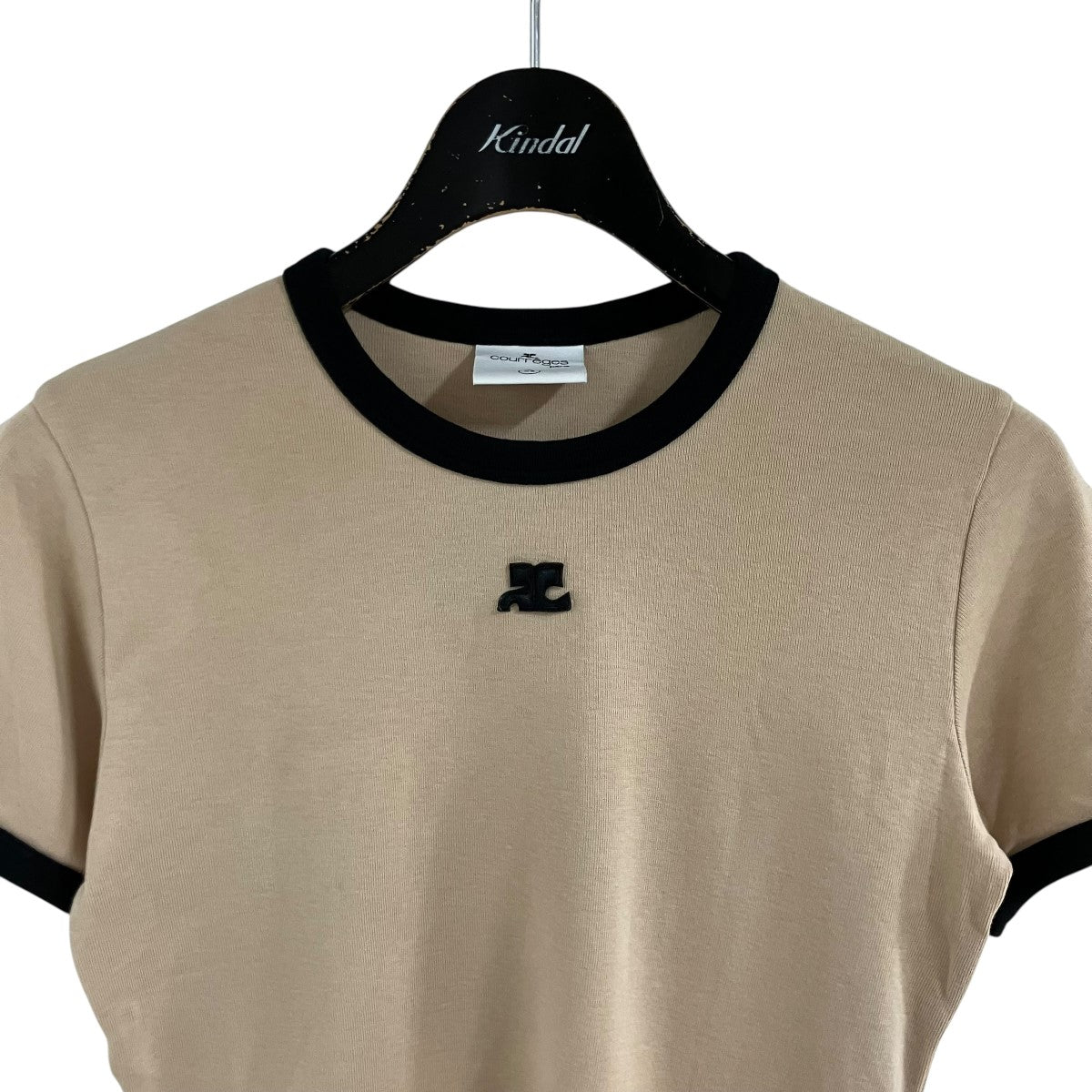 courreges ロゴトップ 古着・中古-2枚目のアイテム画像