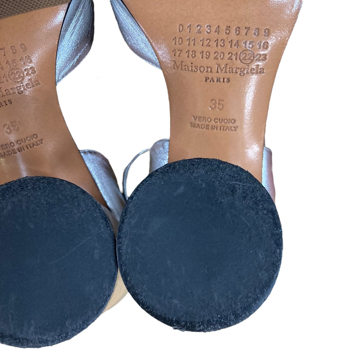 【美品】マルジェラ　35 30mm足袋 Maison Margiela足袋ブーツ35