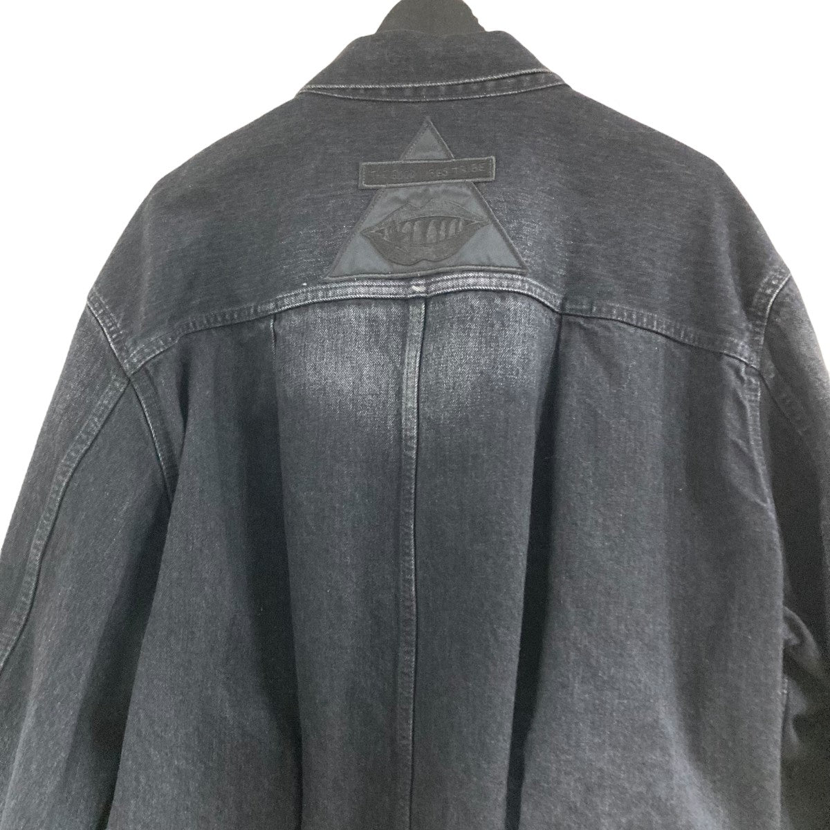 sacai×GONZO 24AW デニムジャケット 24-03525M ブラック サイズ
