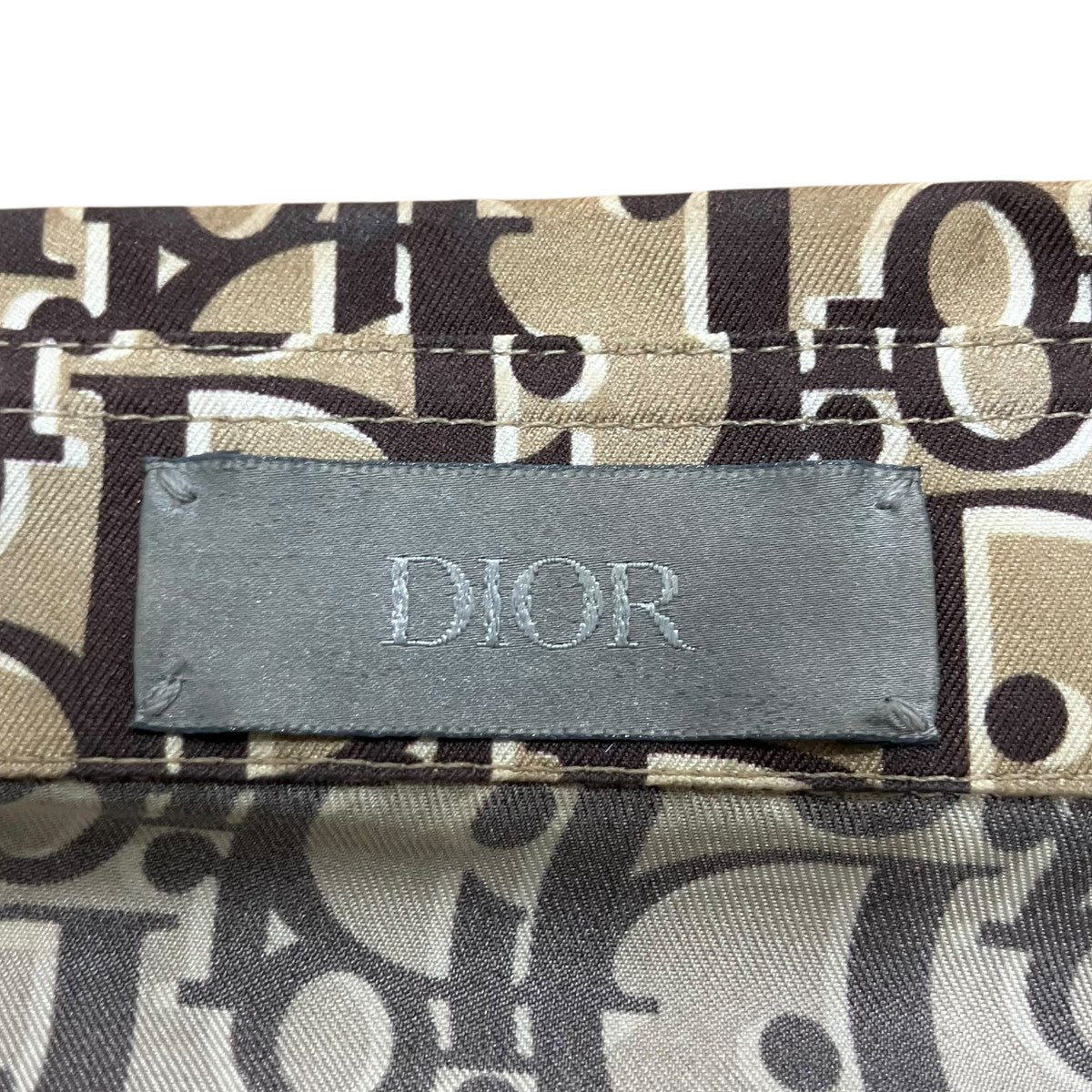 Christian Dior オブリークハーフスリーブシャツ 古着・中古-5枚目のアイテム画像