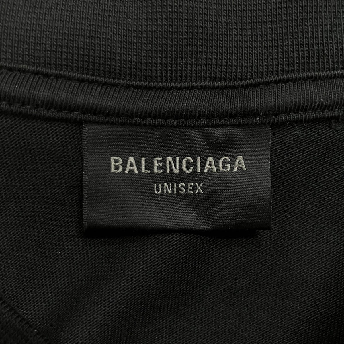 BALENCIAGA ヴィンテージ風ロゴTシャツ 古着・中古-5枚目のアイテム画像