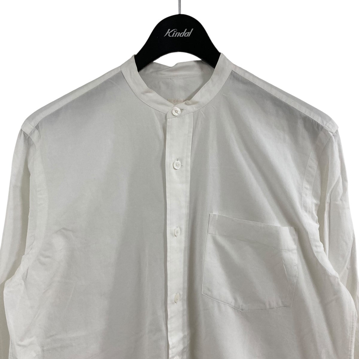 COMOLI(コモリ) コモリバンドカラーシャツ L03-02003 ホワイト サイズ