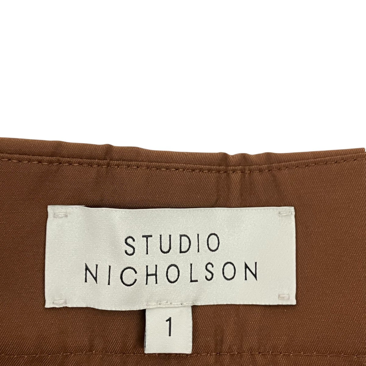 STUDIO NICHOLSON メイヤーコーテッドコットンパンツ52-10-731010 古着・中古-6枚目のアイテム画像