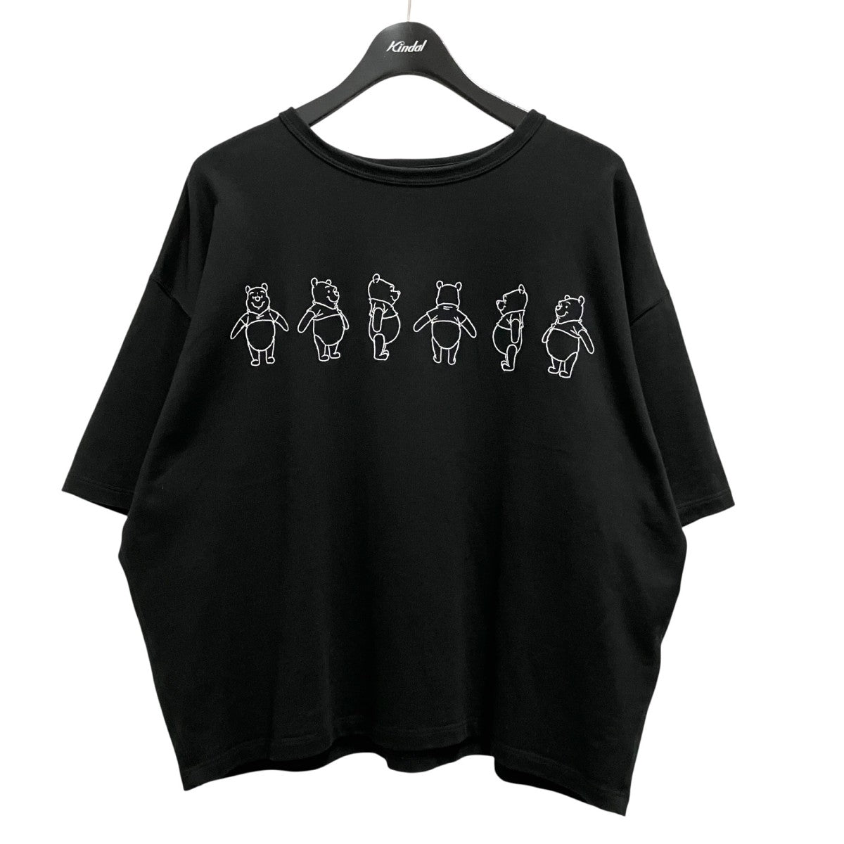 winnie the pooh suvin pima TエンブロイダリーTシャツ045310045
