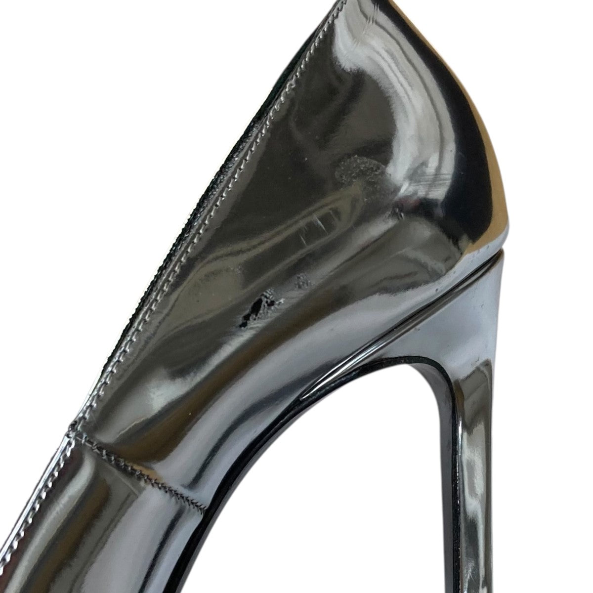 SAINT LAURENT PARIS パンプス シルバー　36.5 YSL Paris Yves Saint Laurent Classic Pumps Silver Womens