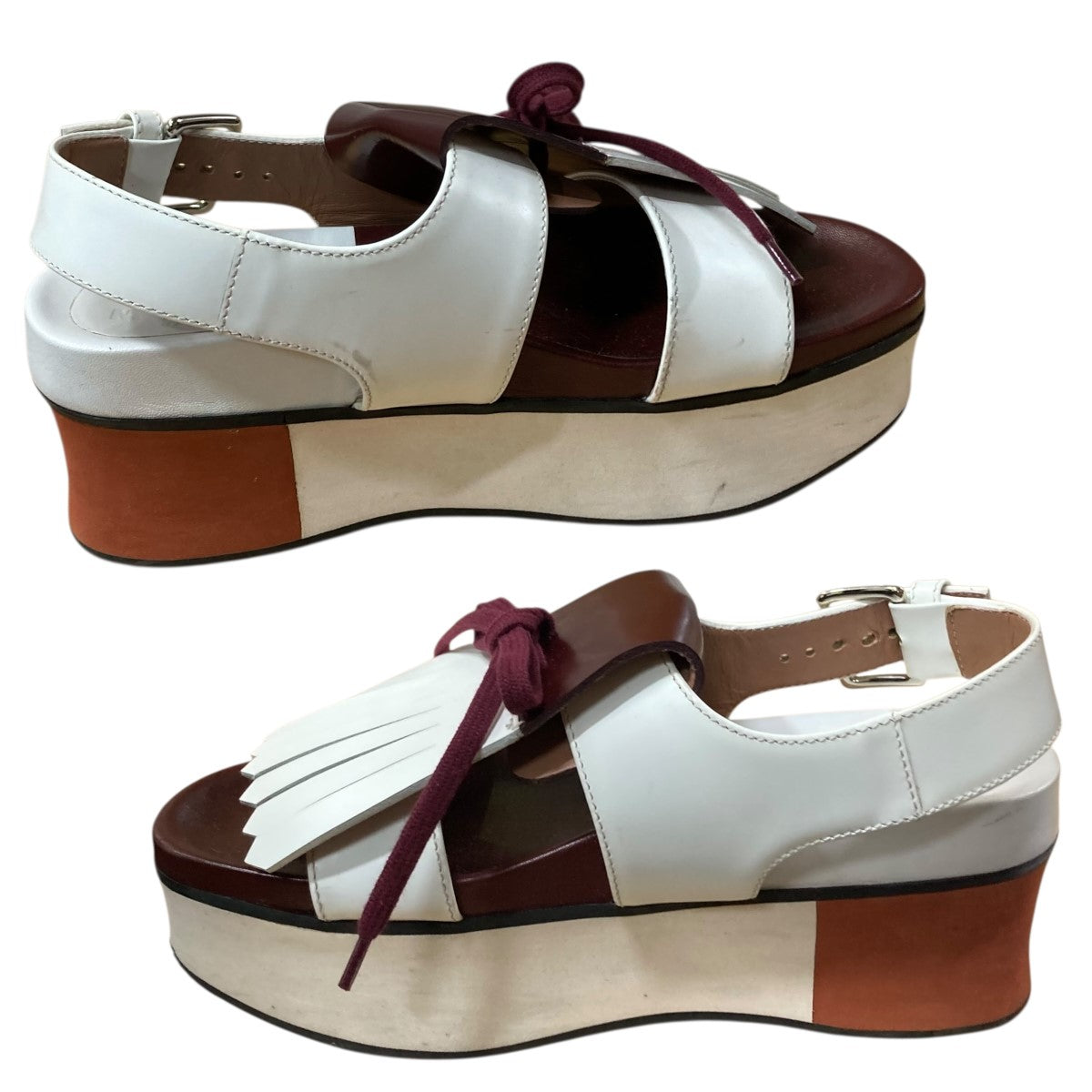 MARNI フリンジサンダル 古着・中古-5枚目のアイテム画像
