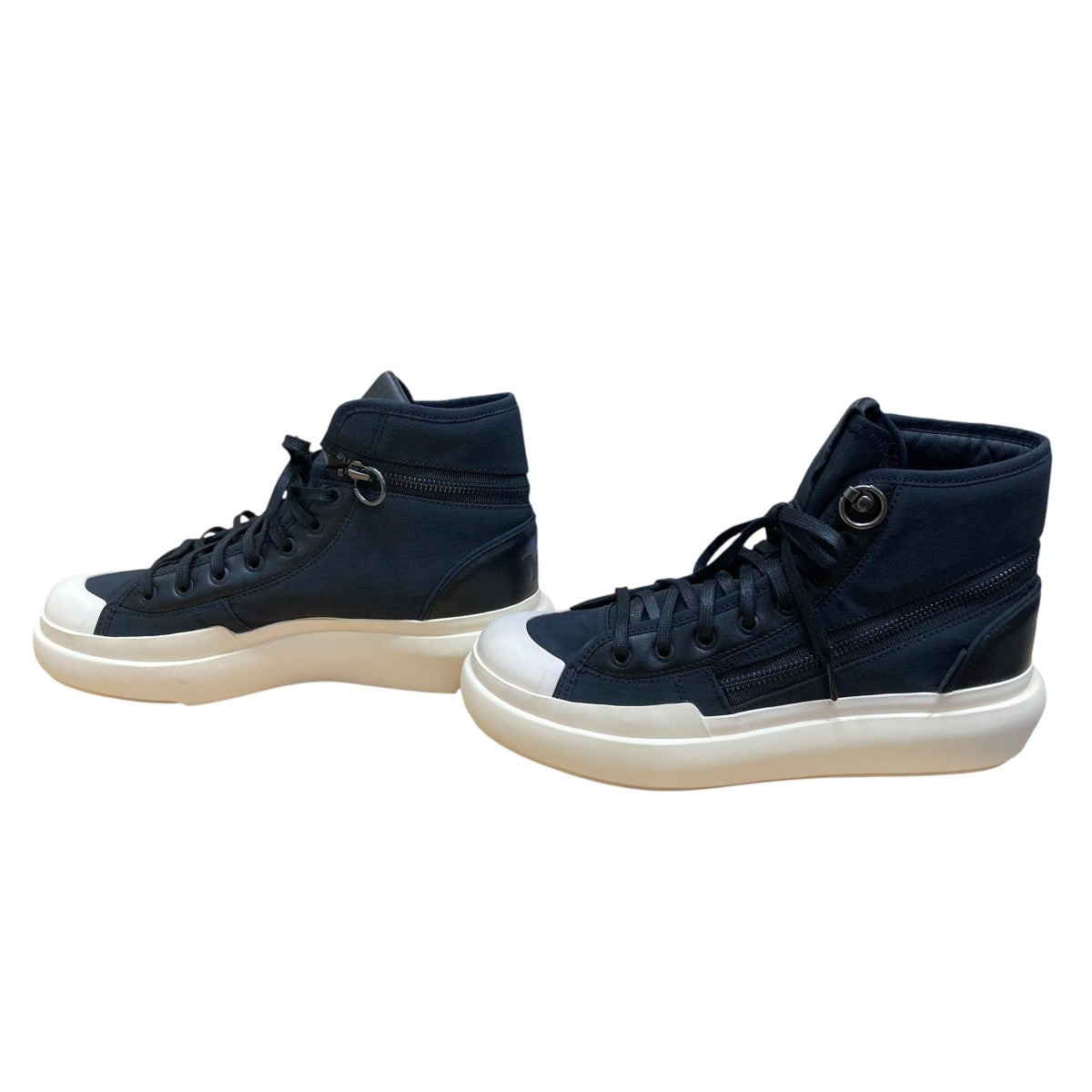 Y-3 ハイカットスニーカー ホワイト/ブラック 楽天市場】【アウトレット】ワイスリー Y-3 ハイカット