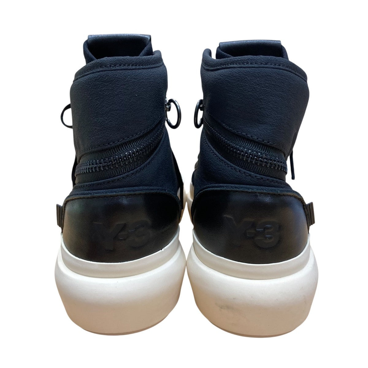 Y-3(ワイスリー) ハイカットスニーカー HQ5967 ブラック サイズ