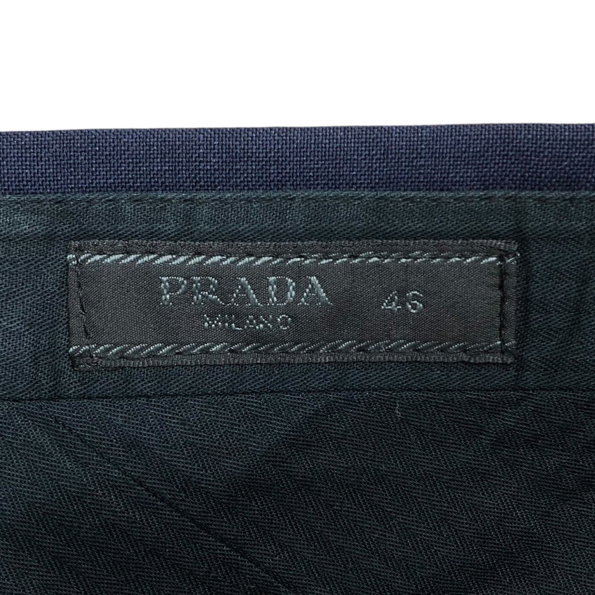 PRADA(プラダ) スラックスパンツ UP0178 ネイビー サイズ 46