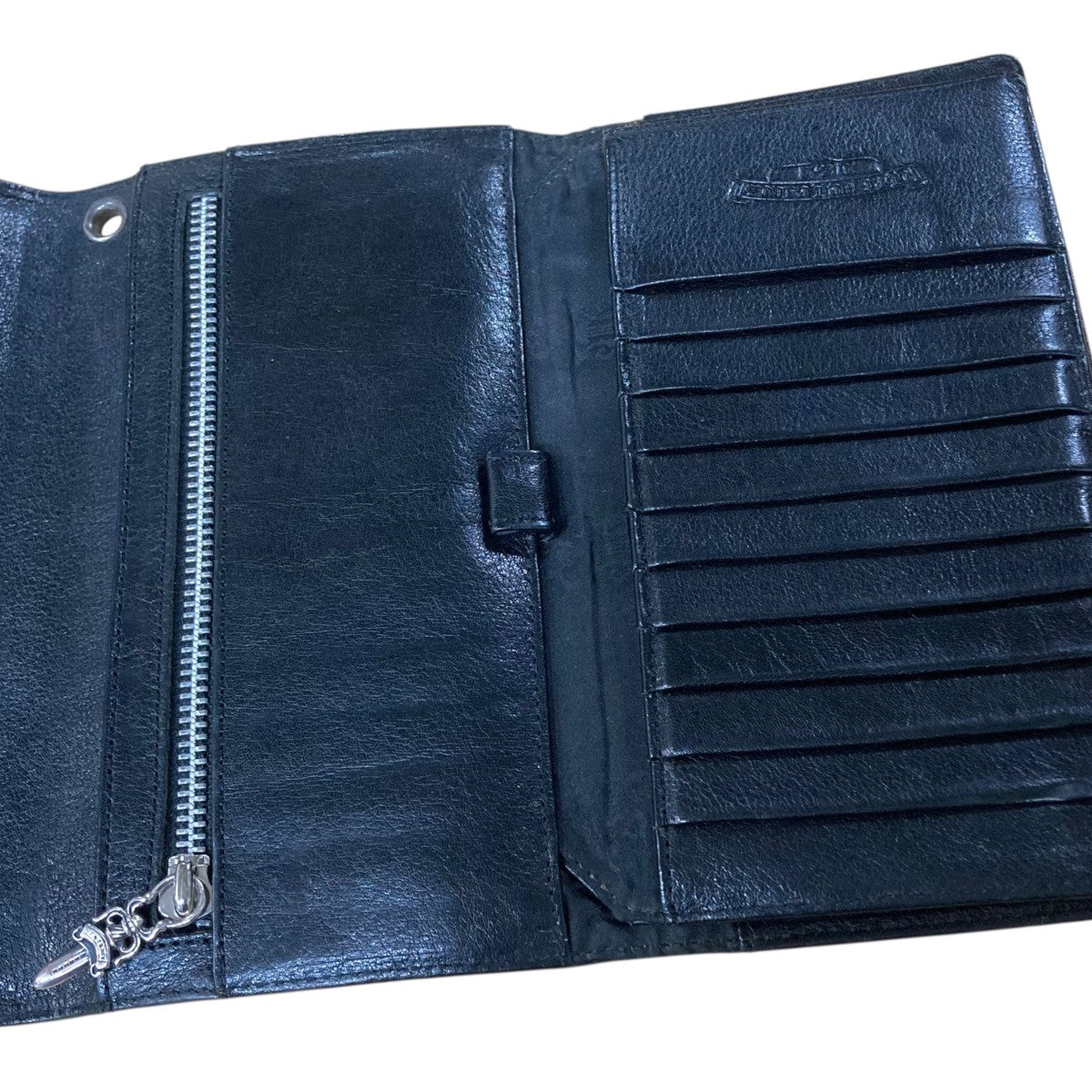 クロムハーツ ダガーウォレット CHROME HEARTS ウェーブ ウォレット