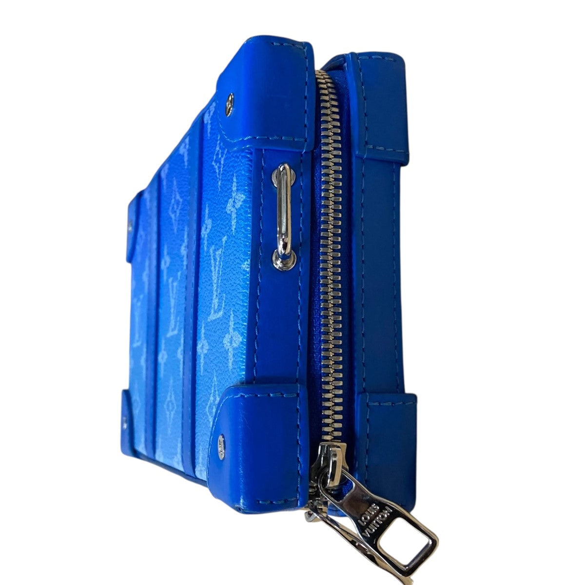 ルイヴィトン モノグラムタペストリー ソフトトランク トランク ブルー LOUIS VUITTON(ルイヴィトン) モノグラム LVクラウズ ソフトトランク
