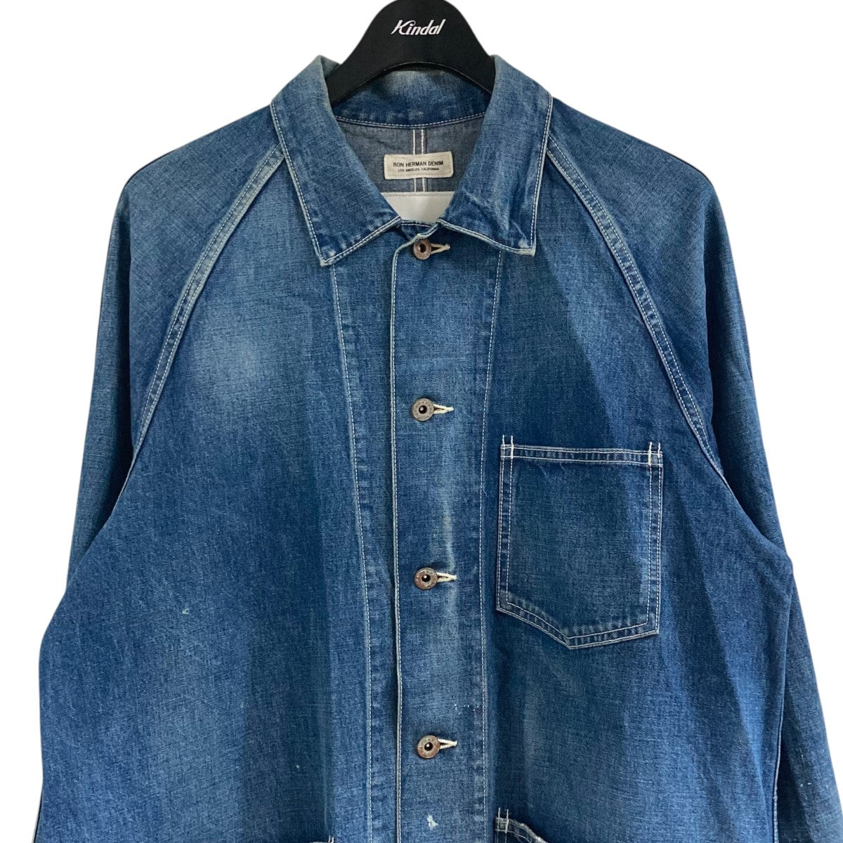 Ron Herman(ロンハーマン) ペイント 加工 デニムカバーオール デニム
