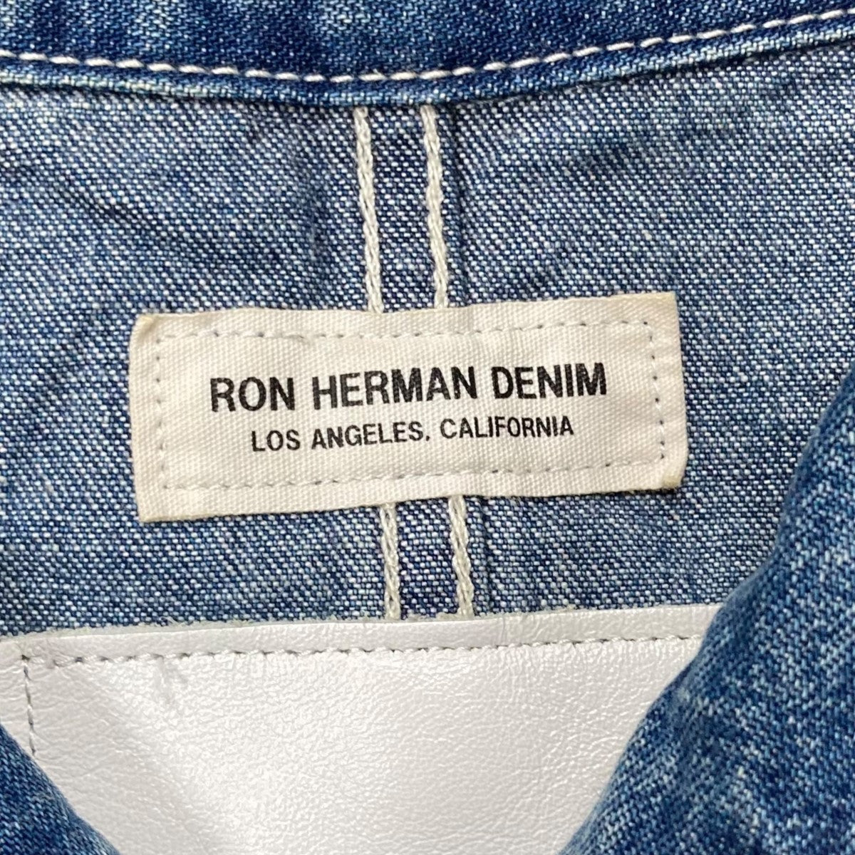 ろ*ぇ様 美品 Ron Herman denim ロンハーマン カバーオール ペ Ron Herman デニム カバーオール ロンハーマン - メルカリ