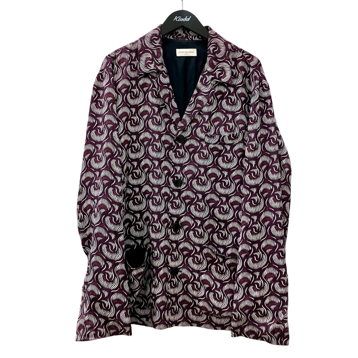 DRIES VAN NOTEN グラフィックジャケット 古着・中古-1枚目のアイテム画像