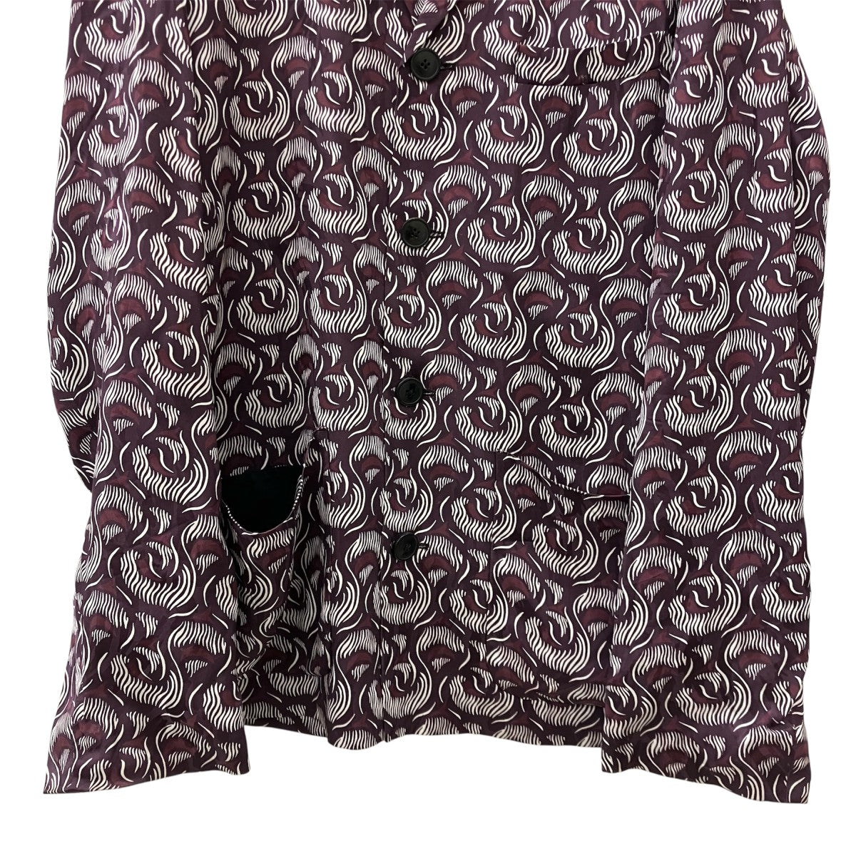 DRIES VAN NOTEN グラフィックジャケット 古着・中古-4枚目のアイテム画像