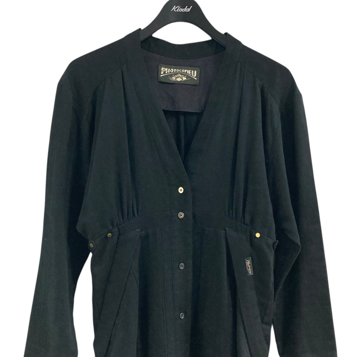 Vネックワークドレス232ALX V NECK WORK DRESS
