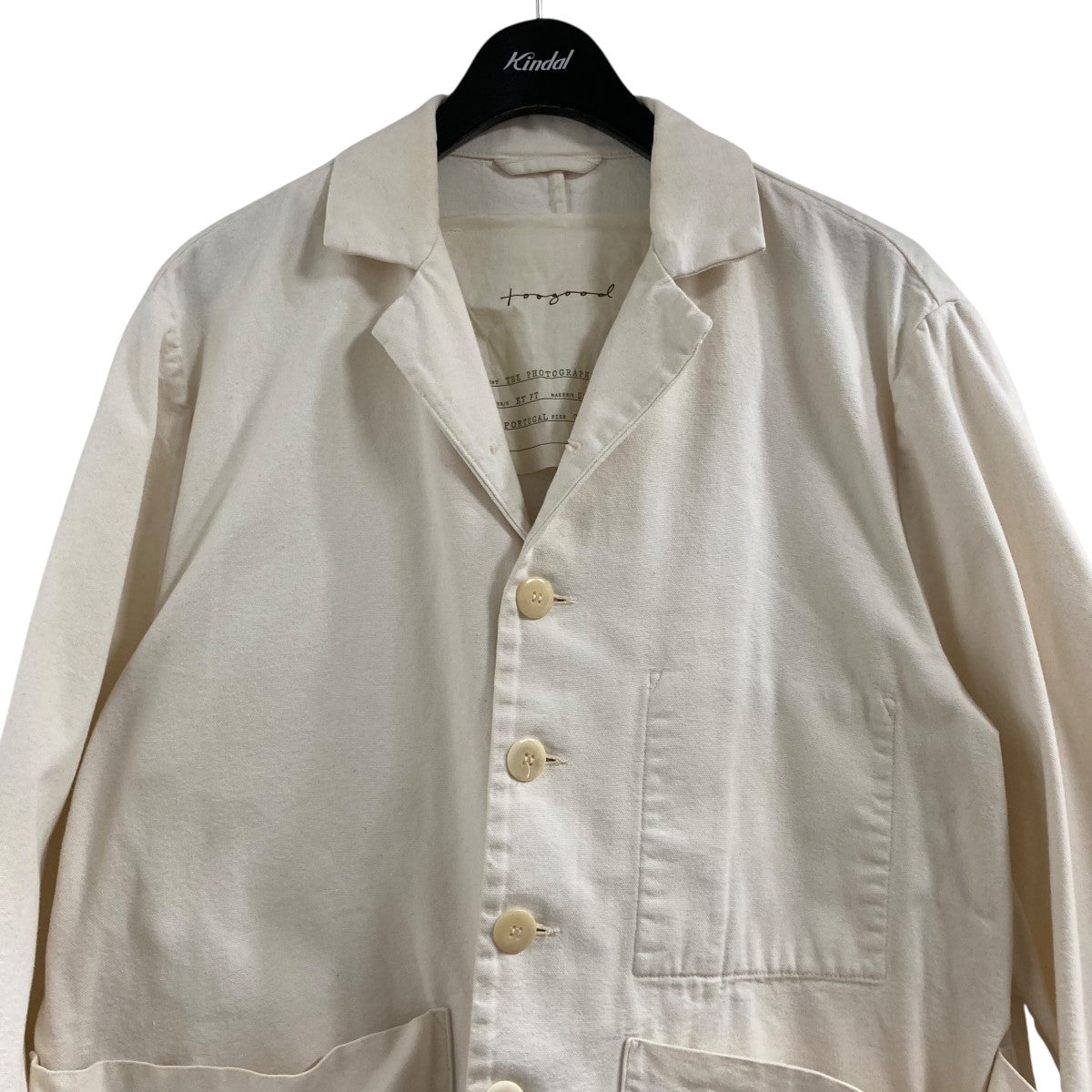 toogood(トゥーグッド) 「THE REEFER COAT」リーファーコート ブラック