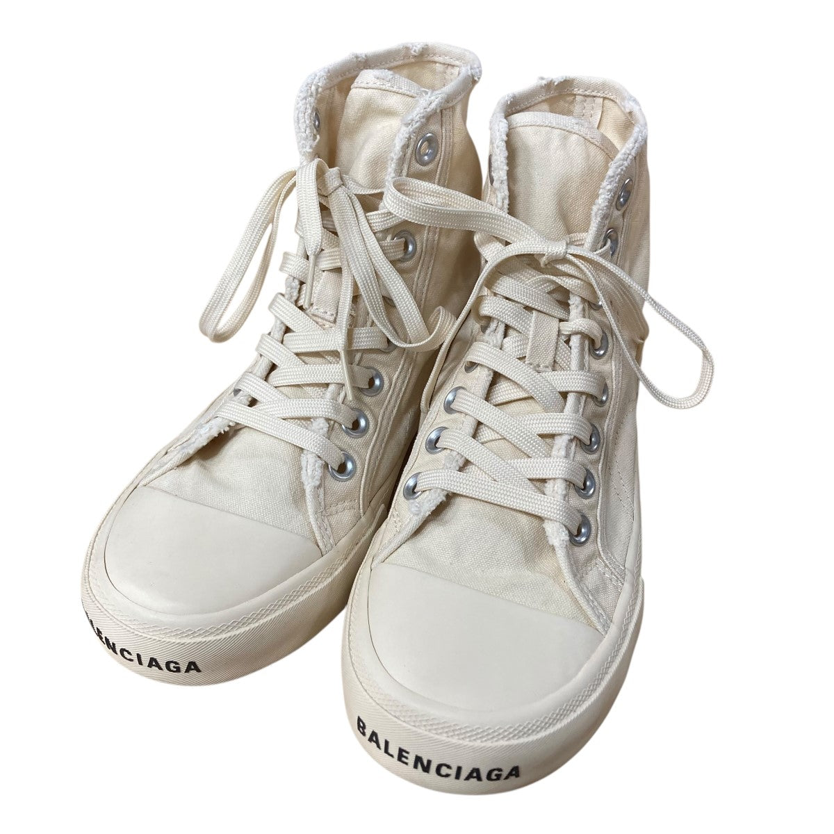 BALENCIAGA バレンシアガ ボアスニーカー ホワイト 24.5 BALENCIAGA バレンシアガ ボアスニーカー ホワイト 24.5