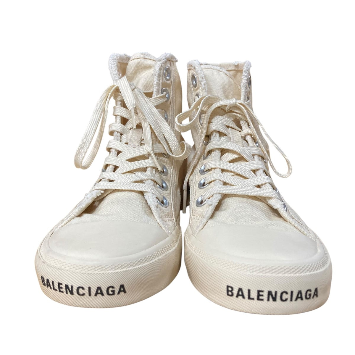 モノポリー BALENCIAGA バレンシアガ BALENCIAGA(バレンシアガ) ハイカットスニーカー 688756 アイボリー
