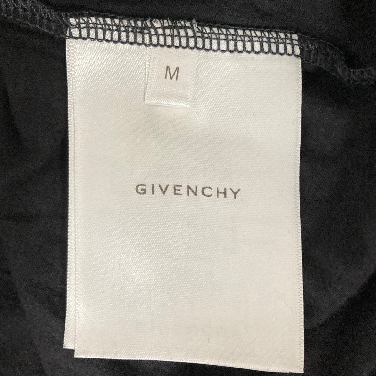 GIVENCHY(ジバンシィ) Tシャツドッキングデストロイ加工ロゴパーカー