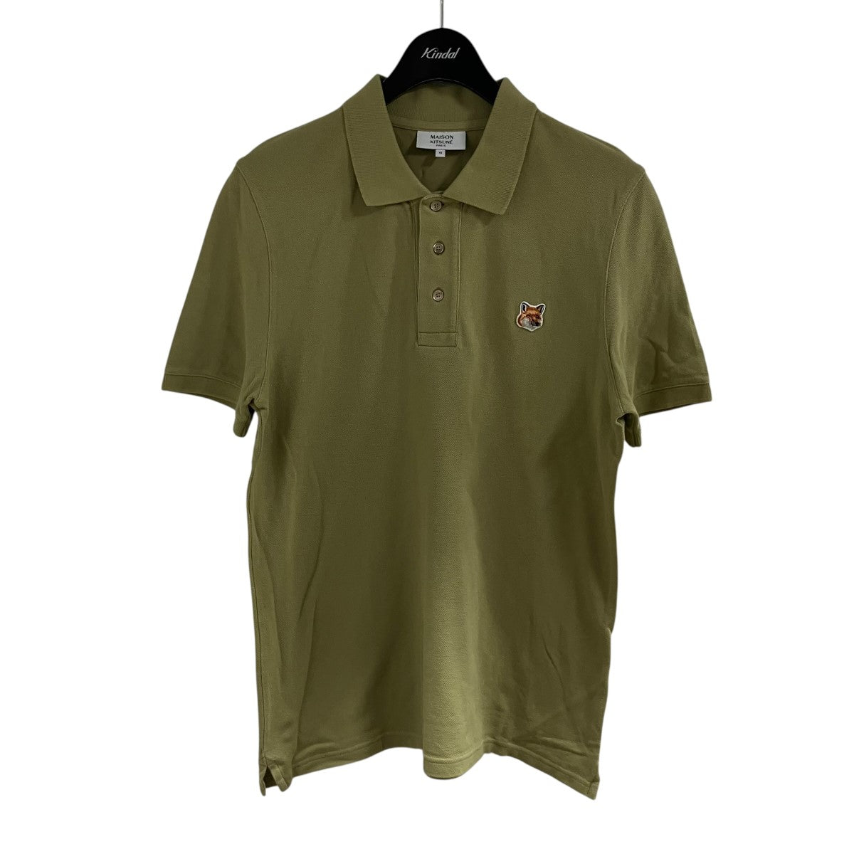 MAISON KITSUNE ロゴポロシャツ 古着・中古-1枚目のアイテム画像